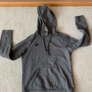 Adidas grey hoodie. Fits like a small